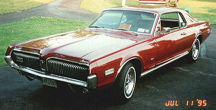 1968 Cougar GTE owned by Phil Parcells